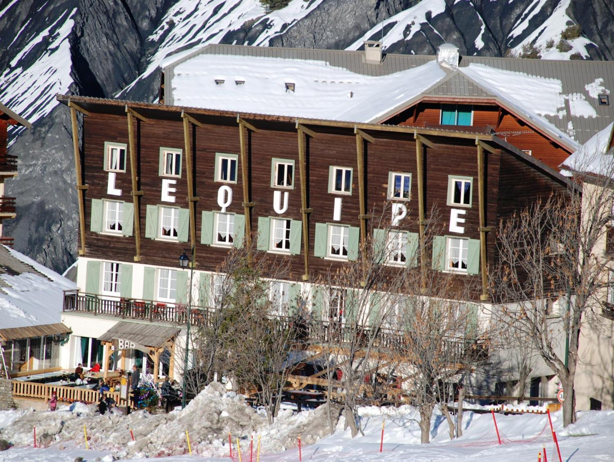 Hotel L'Equipe Le Sauze Dış mekan fotoğraf